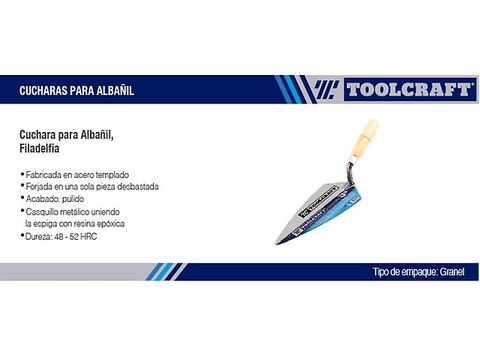 Toolcraft Tc4220 Cuchara Para Albañil Philadelfia 10plg - ordena-com.myshopify.com