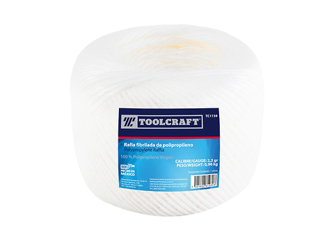 Toolcraft Tc3884 Rafia Blanca 4.0 Gr/M Rollo De4.4 Kgs - ordena-com.myshopify.com