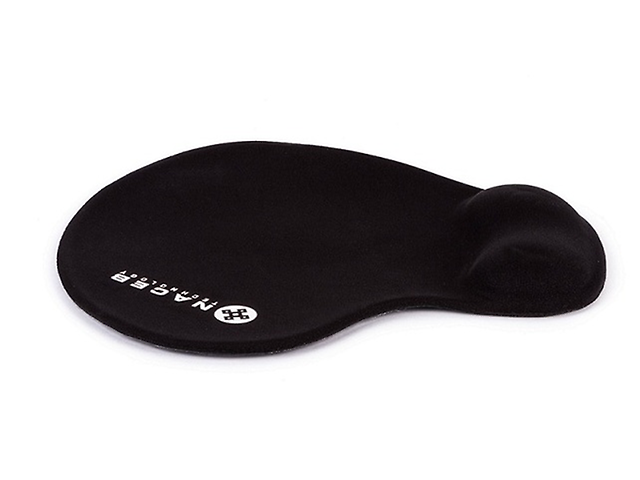 Naceb Na 549 Ne Mousepad Con Descansa Muñecas De Gel , Negro - ordena-com.myshopify.com