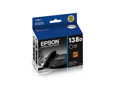 Epson T138126 Al Cartucho De Tinta Para Tx525 Fw, Dual Pack,Negro - ordena-com.myshopify.com