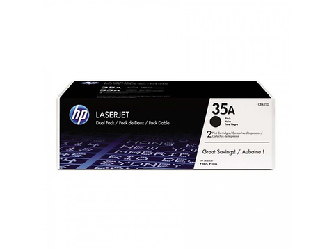 Hp 35 A Toner Cb435 Ad Dual Pack Para Laser Jet P1005/P1006 Negro - ordena-com.myshopify.com