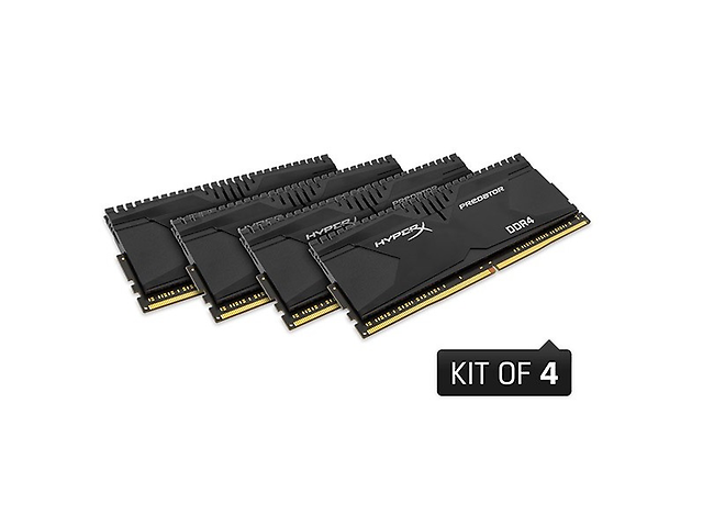 Kingston Hx424 C12 Pb2 K4 K It Memoria Hyper X Predator Ddr4, 16 Gb, 2400 M Hz, Xmp - ordena-com.myshopify.com