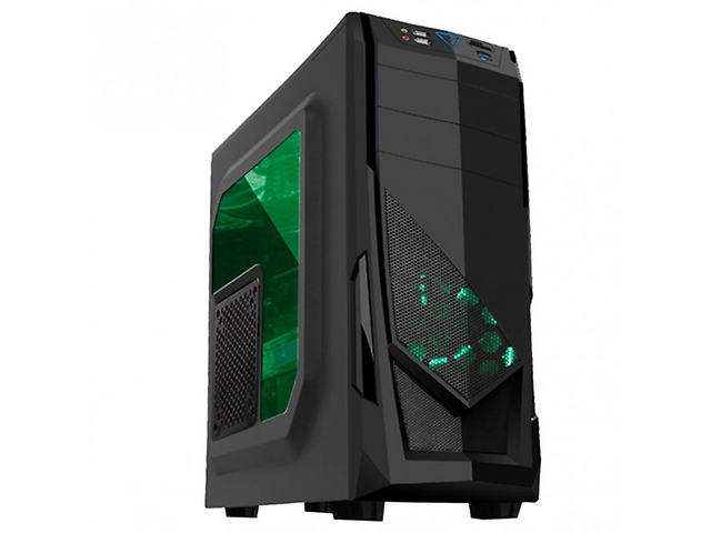 Eagle Warrior Cg06 R0 Rihb010 Gabinete Gaming S/Fuente Verde - ordena-com.myshopify.com