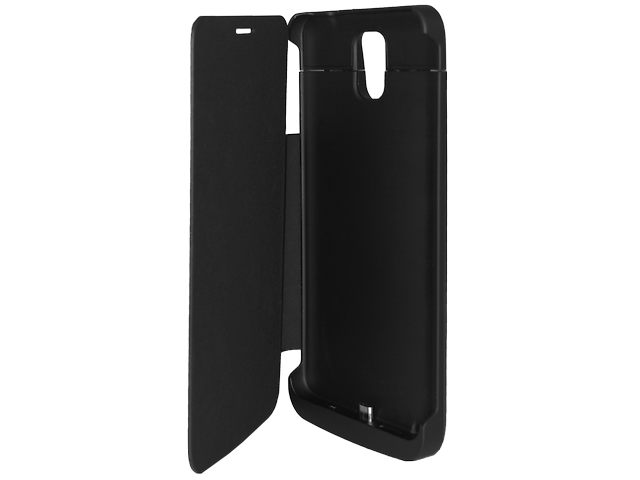 Funda Flip Cover Con Bateria Rec. Samsung Galaxy Note 3 Negra - ordena-com.myshopify.com