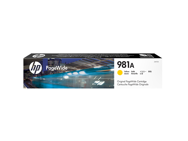 Hp 981 A Cartucho Tinta J3 M70 A Pagewide Enterprise P/586dn/586f/586z Color Amaril - ordena-com.myshopify.com