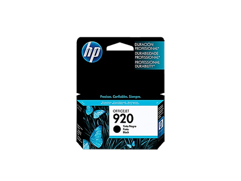 Hp 920 Cd971 Al Cartucho Negro Para Office Jet 6000/6500 - ordena-com.myshopify.com