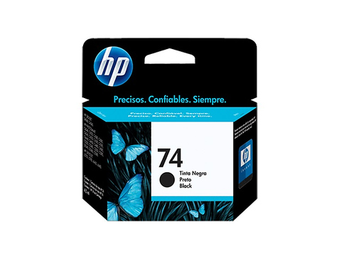 Hp 74 Cartucho De Inyección De Tinta Cb335 Wl Negro - ordena-com.myshopify.com