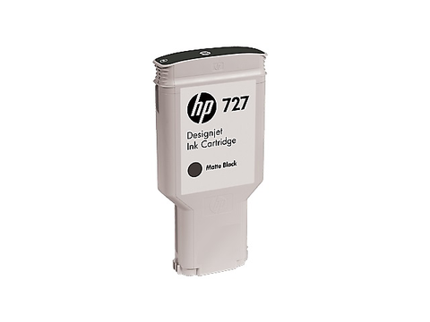 Hp 727 Cartucho De Tinta C1 Q12 A Para Design Jet, 300 Ml, Negro Mate - ordena-com.myshopify.com