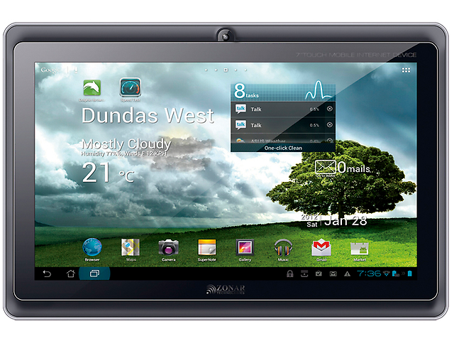 Zonar Titanium Box Chip Android 4.4 Tablet Negro - ordena-com.myshopify.com