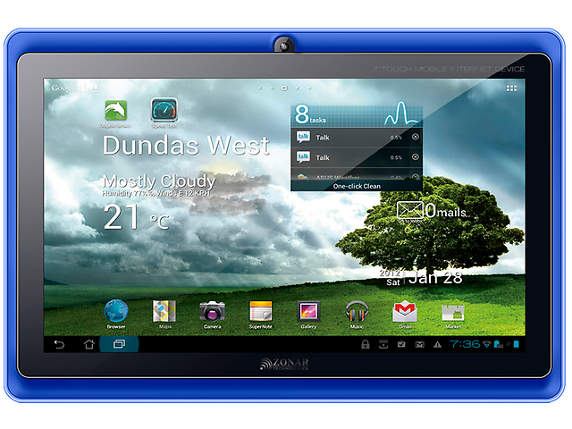 Zonar Titanium Box Chip Android 4.4 Tablet Azul - ordena-com.myshopify.com