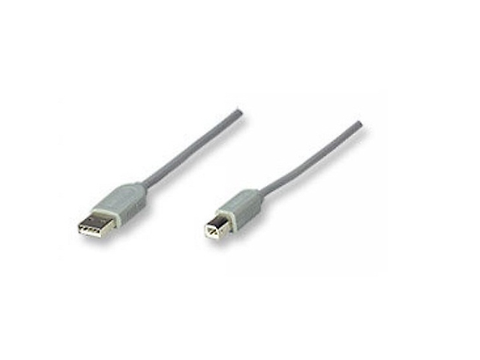 Manhattan 771023 Cable Para Impresora Usb A B 1.8m Gris - ordena-com.myshopify.com