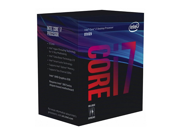 Intel Core I7 8700k Cpu S1151 S/Fan Box 3.7 G Hz 6 Core 95 W - ordena-com.myshopify.com