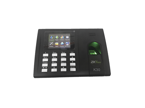 ZKTeco K 30 Lector Biométrico de Huella Control de Acceso y Tiempo y Asistencia - ordena-com.myshopify.com