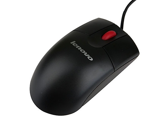 Lenovo 06 P4069 Mouse óptico , Alambico, Usb, 400 Dpi, Negro - ordena-com.myshopify.com