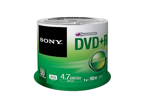 Sony 50 Dpr47 Sp Paquete De 50 Discos Dvd R, 16x 4.7 Gb - ordena-com.myshopify.com