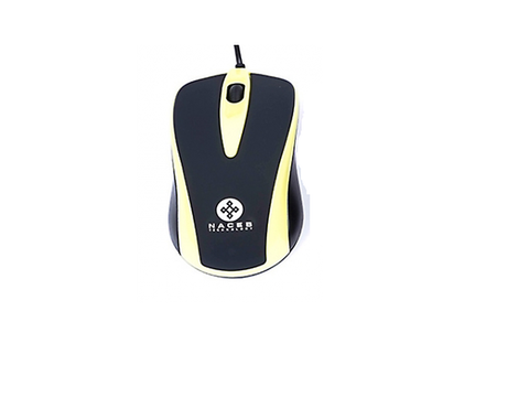 Naceb Na 099 Ay Mouse Optico Negro Con Amarillo - ordena-com.myshopify.com