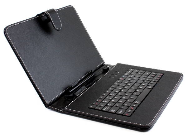 QFX KB-107 Teclado y Funda para Tablet Android de 7 - Negro
