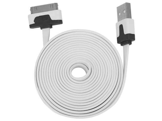 Ginga Cable Usb Para Iphone 4 Blanco - ordena-com.myshopify.com