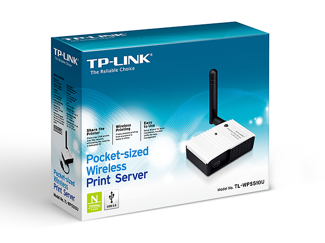TP-LINK TL-WPS510U, Servidor de Impresión Inalámbrico 1 puerto USB 1 antena. - ordena-com.myshopify.com