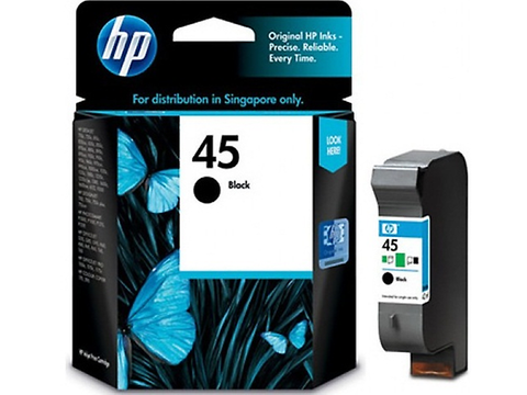 Hp 45 Cartucho De Tinta 51645 Al Para Desk Jet 815c/830c/955c, 930 Pag, Negro - ordena-com.myshopify.com