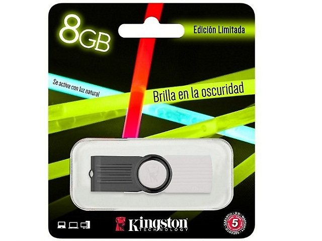 Kingston Kc U308 G 4 T2 W Memoria Flash 101 G2, 8 Gb, Usb 2.0,Brilla En La Oscuridad - ordena-com.myshopify.com