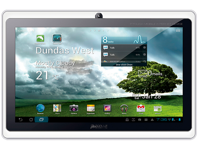 Zonar Titanium Box Chip Android 4.4 Tablet Blanco - ordena-com.myshopify.com