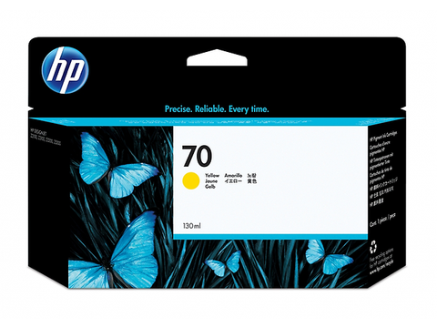 Hp 70 Cartucho De Tinta C9454 A Para Design Jet, 130 Ml, Amarillo - ordena-com.myshopify.com