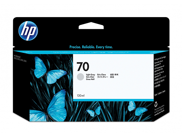 Hp 70 Cartucho De Tinta C9451 A Para Design Jet, 130 Ml, Gris Claro - ordena-com.myshopify.com