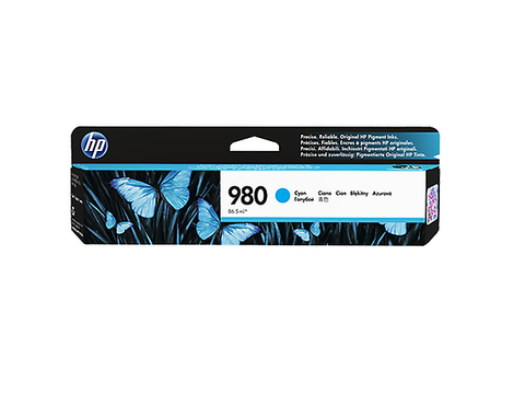 Hp 980 Cartucho De Tinta D8 J07 A / 6,600 Pag./ Cyan - ordena-com.myshopify.com