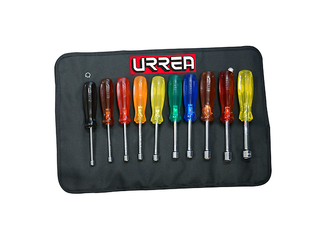 Urrea 9201 B Juego De 10 Desarmadores De Colores En Pulgadas - ordena-com.myshopify.com