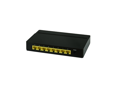 Kasda Ks108 Switch De 8 Puertos Ethernet, No Administrable, Negro - ordena-com.myshopify.com