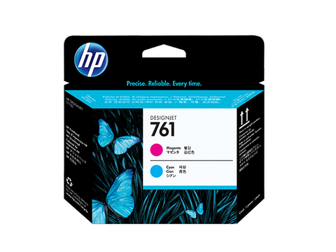 Hp 761 Cabezal De Impresion Ch646 A Para Design Jet, Magenta Y Cian - ordena-com.myshopify.com