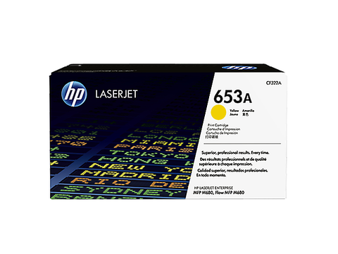 Hp 653 A Cartucho De Toner Cf322 A Para Laser Jet, Amarillo - ordena-com.myshopify.com