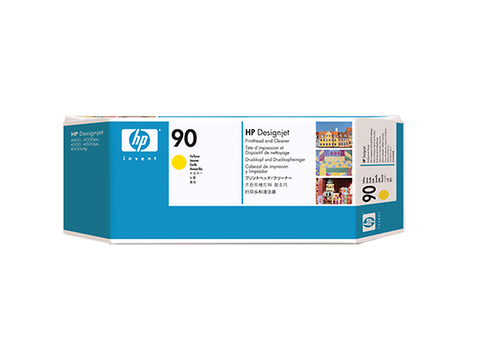 Hp 90 Cabezal De Limpieza C5057 A Para Design Jet, Amarillo - ordena-com.myshopify.com