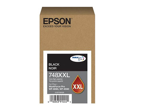 Epson T748 Xxl220 Al Cartucho De Tinta P/Wf 6090/Wf 6590 Negro - ordena-com.myshopify.com