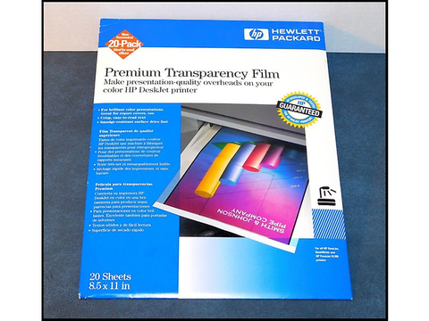 Hp C3828 A Acetato Premium, Tamaño Carta, 8.5 X 11 Pulg. - ordena-com.myshopify.com