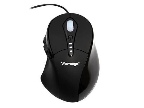 Vorago Mo 500 Mouse Laser Alámbrico Gaming Usb Negro - ordena-com.myshopify.com