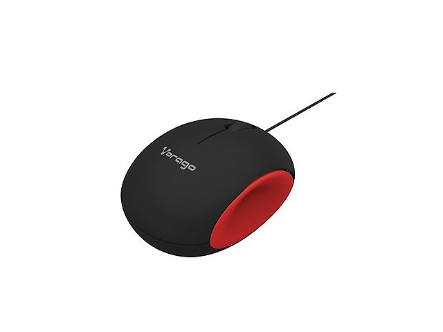 Vorago Mo 202 Mouse óptico Alámbrico 1000 Dpi Negro/Rojo - ordena-com.myshopify.com