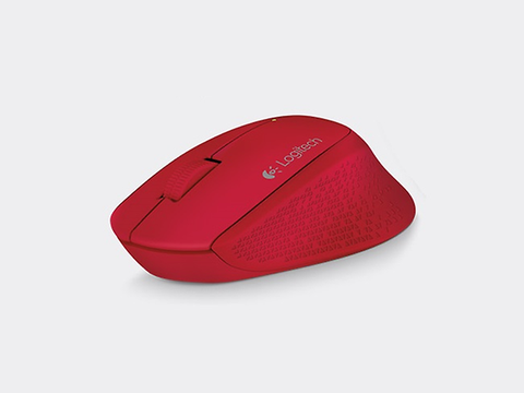 Logitech M280 Mouse Inalámbrico Rojo - ordena-com.myshopify.com