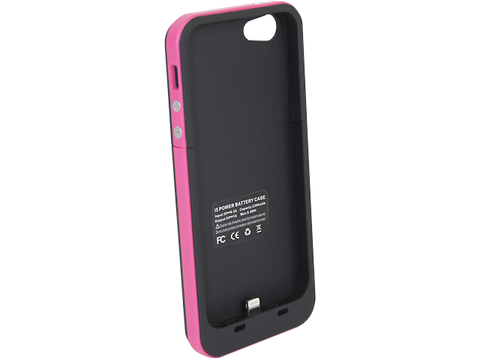 Funda Con Bateria Recargable Rosa Iphone5 - ordena-com.myshopify.com