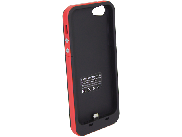 Funda Con Bateria Recargable Rojo Iphone5 - ordena-com.myshopify.com