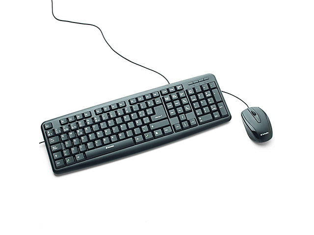 Verbatim 98111 Kit De Teclado Y Mouse , Usb, Negro - ordena-com.myshopify.com