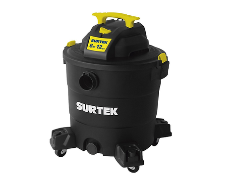 Surtek As612 A Aspiradora De Plástico 12 Gal 6 Hp - ordena-com.myshopify.com