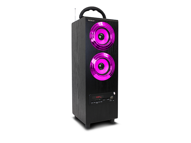 Zonar S02 C Bocina Portatil Mp3 Con Radio Fm Rosa - ordena-com.myshopify.com