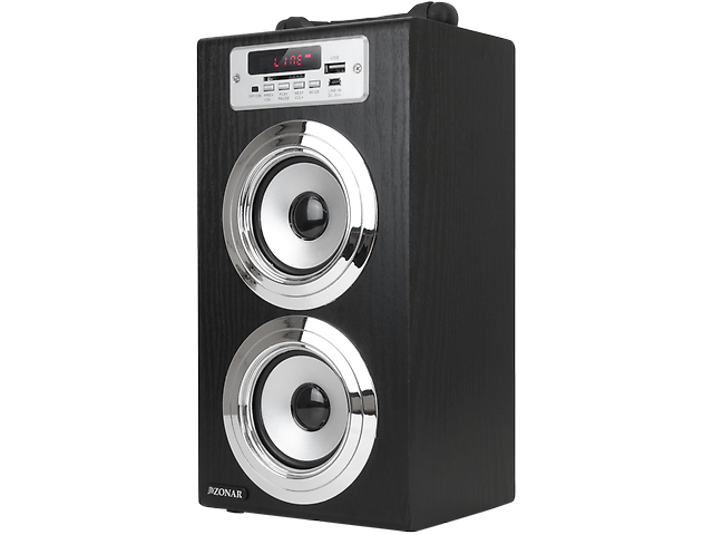 Zonar A26 B Bocina Portátil Reproductor Mp3 Radio Fm Plata - ordena-com.myshopify.com