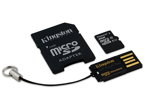 Kingston Mbly10 G2/8 Gb Kit Mobility 8 Gb Micro Sd, Lector Sd Y Lector Usb - ordena-com.myshopify.com