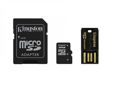 Kingston Mbly4 G2/32 Gb Kit Mobility 32 Gb Micro Sd, Lector Sd Y Lector Usb - ordena-com.myshopify.com
