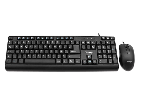 Vorago Km 103 Kit Teclado Y Mouse Alámbrico Multimedia Usb Y Ps2 - ordena-com.myshopify.com