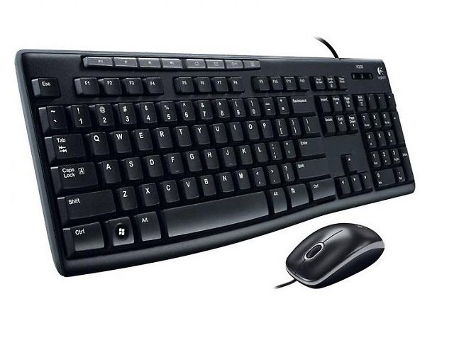 Logitech Mk200 Kit De Teclado Multimedia Y Mouse Usb Alambrico, Negro - ordena-com.myshopify.com