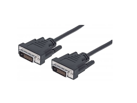 Manhattan 328838 Cable Dvi D Enlace Dual M M 1.8m - ordena-com.myshopify.com
